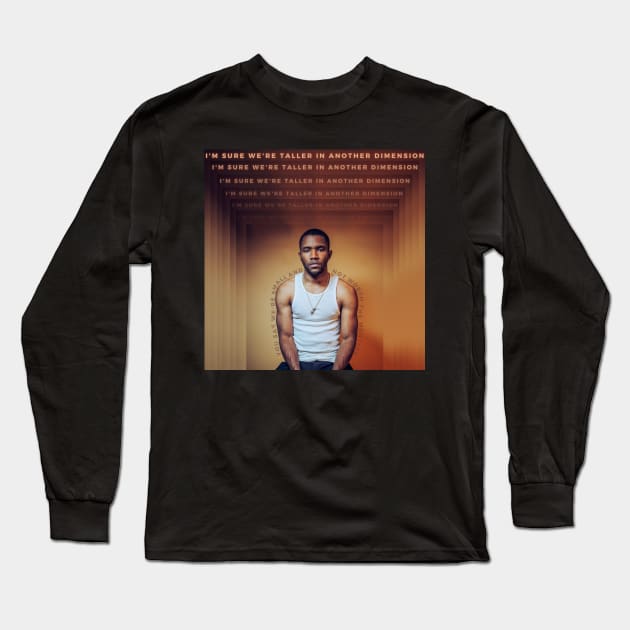 Frank Ocean White Ferrari Lyrics Long Sleeve T-Shirt by julianagamboa